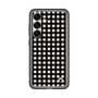 スリムプロテクションプレミアムケース［ Checkered Purple - ギンガムチェック ブラック ］