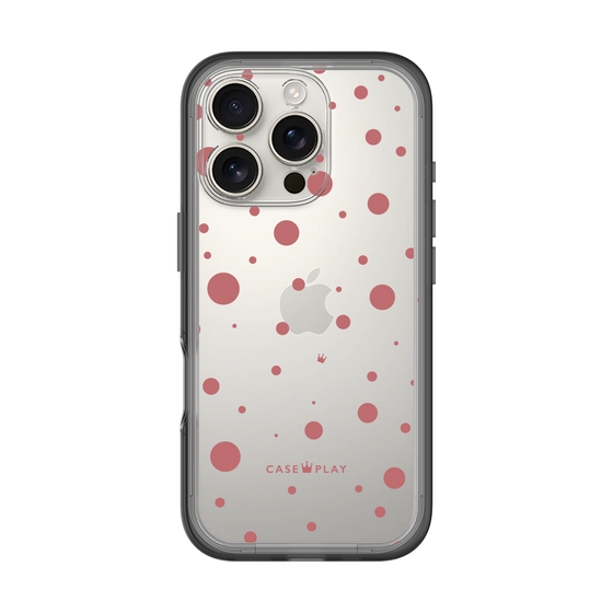 スリムプロテクションプレミアムケース［ Dippin dots Red - ディッピンドッツ レッド ］