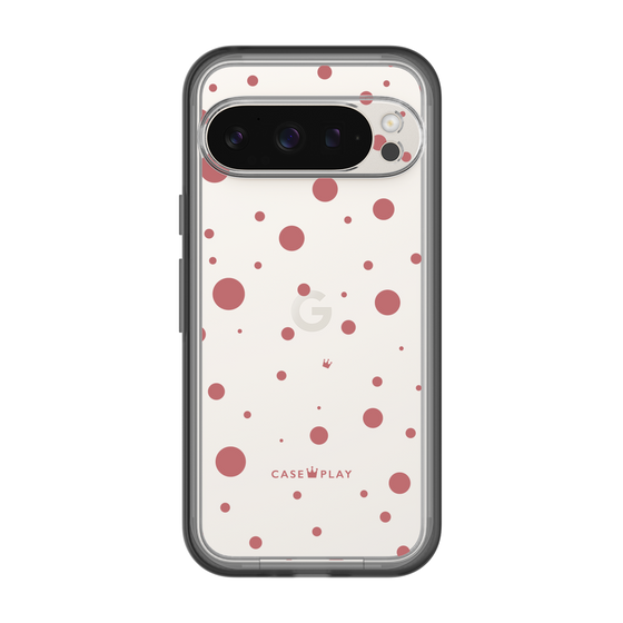 スリムプロテクションプレミアムケース［ Dippin dots Red - ディッピンドッツ レッド ］