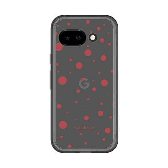 スリムプロテクションプレミアムケース［ Dippin dots Red - ディッピンドッツ レッド ］