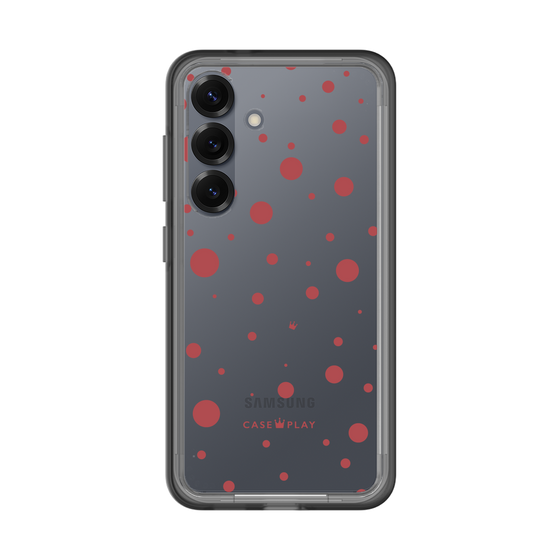 スリムプロテクションプレミアムケース［ Dippin dots Red - ディッピンドッツ レッド ］