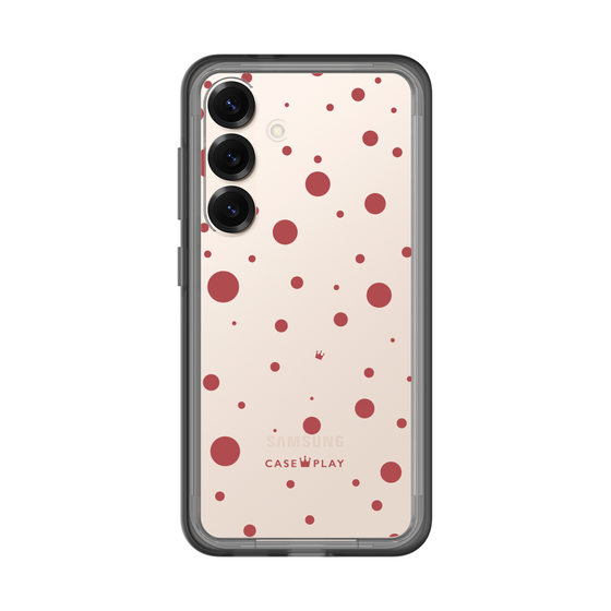 スリムプロテクションプレミアムケース［ Dippin dots Red - ディッピンドッツ レッド ］