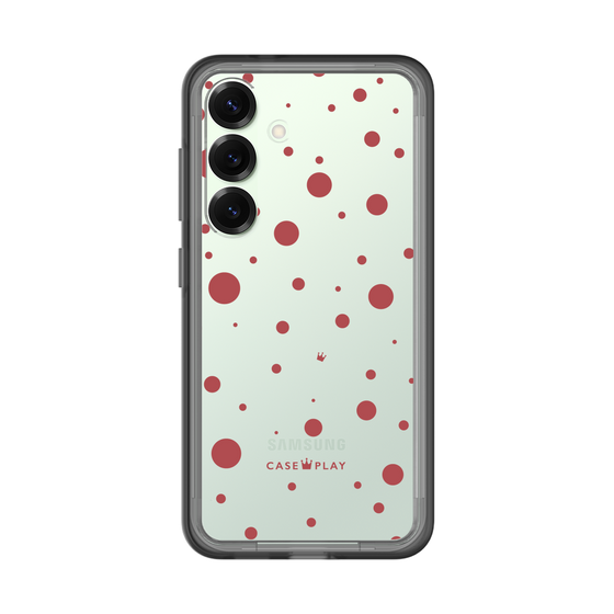 スリムプロテクションプレミアムケース［ Dippin dots Red - ディッピンドッツ レッド ］