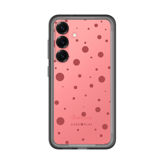 スリムプロテクションプレミアムケース［ Dippin dots Red - ディッピンドッツ レッド ］