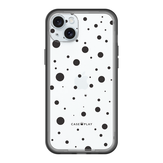 スリムプロテクションプレミアムケース［ Dippin dots Black - ディッピンドッツ ブラック ］