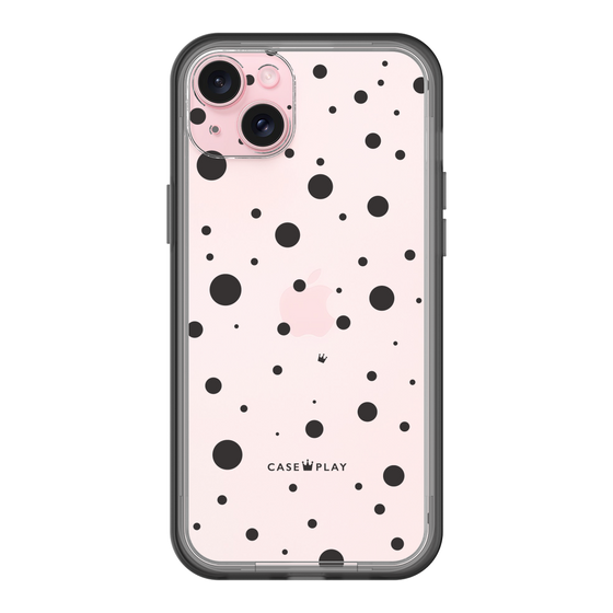 スリムプロテクションプレミアムケース［ Dippin dots Black - ディッピンドッツ ブラック ］