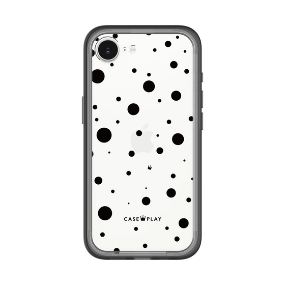 スリムプロテクションプレミアムケース［ Dippin dots Black - ディッピンドッツ ブラック ］