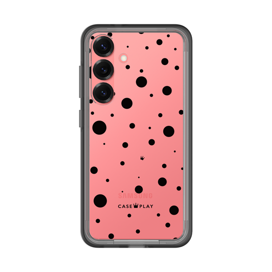 スリムプロテクションプレミアムケース［ Dippin dots Black - ディッピンドッツ ブラック ］