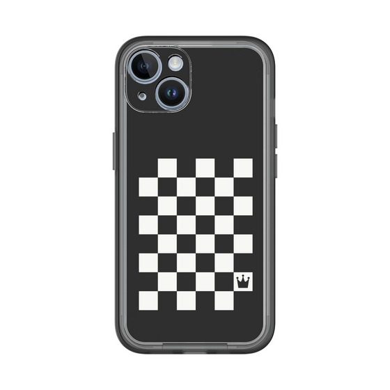 スリムプロテクションプレミアムケース［ Racing checkered flag - レーシングチェッカーフラッグ ］