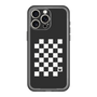 スリムプロテクションプレミアムケース［ Racing checkered flag - レーシングチェッカーフラッグ ］