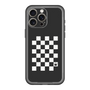 スリムプロテクションプレミアムケース［ Racing checkered flag - レーシングチェッカーフラッグ ］