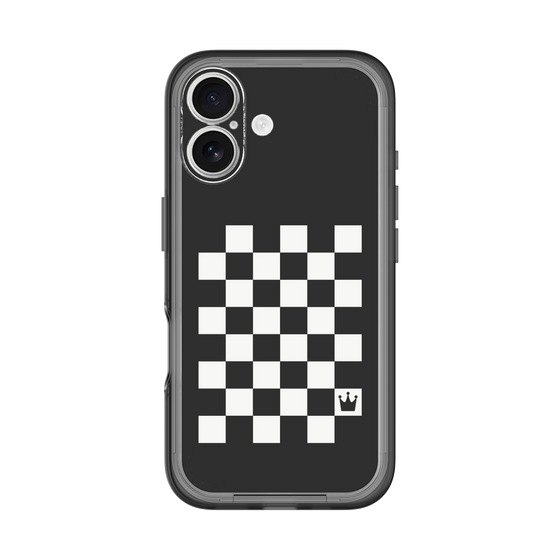 スリムプロテクションプレミアムケース［ Racing checkered flag - レーシングチェッカーフラッグ ］