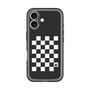 スリムプロテクションプレミアムケース［ Racing checkered flag - レーシングチェッカーフラッグ ］