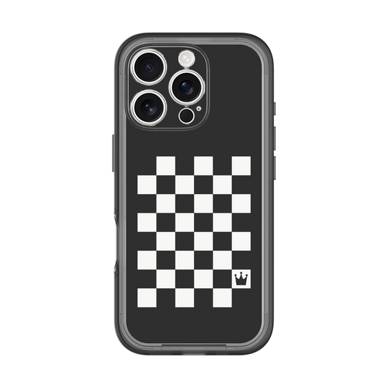 スリムプロテクションプレミアムケース［ Racing checkered flag - レーシングチェッカーフラッグ ］