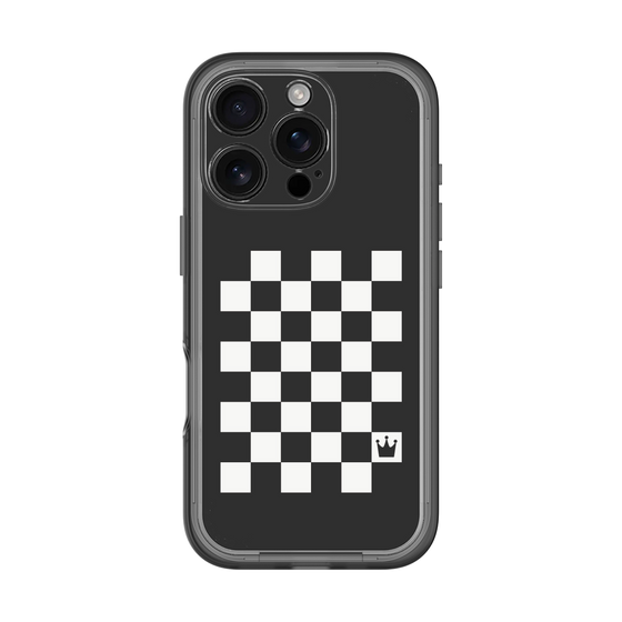 スリムプロテクションプレミアムケース［ Racing checkered flag - レーシングチェッカーフラッグ ］