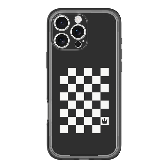 スリムプロテクションプレミアムケース［ Racing checkered flag - レーシングチェッカーフラッグ ］