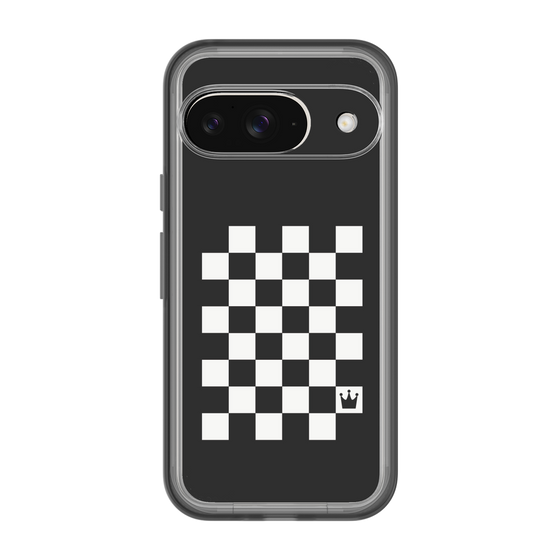 スリムプロテクションプレミアムケース［ Racing checkered flag - レーシングチェッカーフラッグ ］