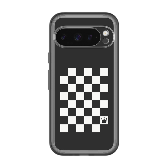 スリムプロテクションプレミアムケース［ Racing checkered flag - レーシングチェッカーフラッグ ］