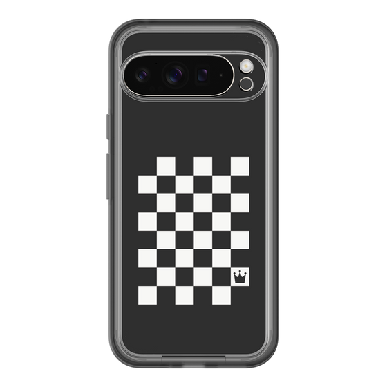 スリムプロテクションプレミアムケース［ Racing checkered flag - レーシングチェッカーフラッグ ］