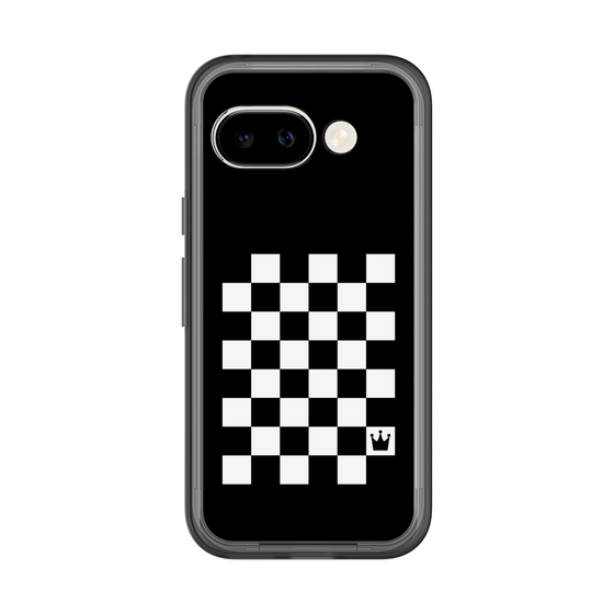 スリムプロテクションプレミアムケース［ Racing checkered flag - レーシングチェッカーフラッグ ］
