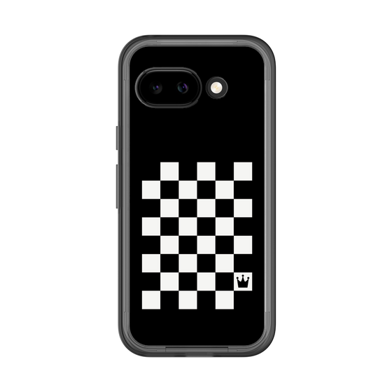 スリムプロテクションプレミアムケース［ Racing checkered flag - レーシングチェッカーフラッグ ］