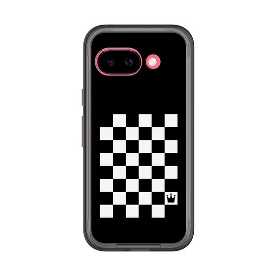 スリムプロテクションプレミアムケース［ Racing checkered flag - レーシングチェッカーフラッグ ］