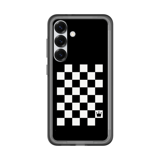 スリムプロテクションプレミアムケース［ Racing checkered flag - レーシングチェッカーフラッグ ］