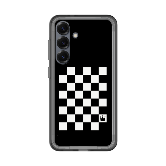 スリムプロテクションプレミアムケース［ Racing checkered flag - レーシングチェッカーフラッグ ］