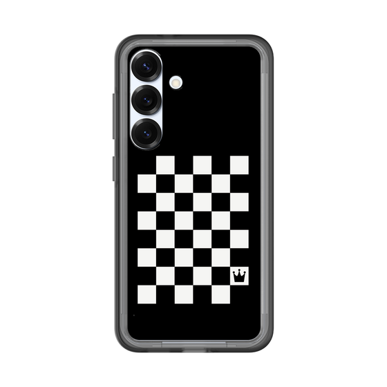 スリムプロテクションプレミアムケース［ Racing checkered flag - レーシングチェッカーフラッグ ］