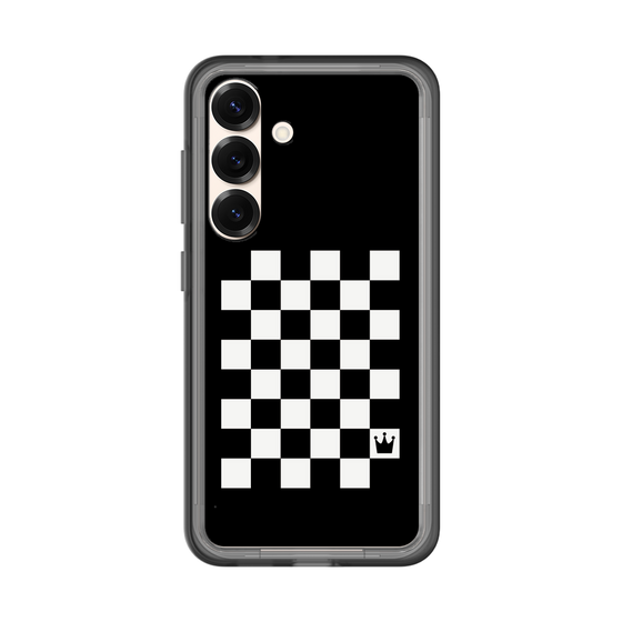 スリムプロテクションプレミアムケース［ Racing checkered flag - レーシングチェッカーフラッグ ］