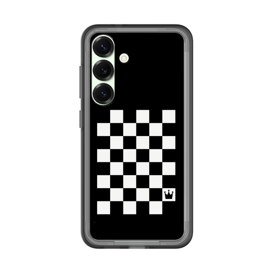 スリムプロテクションプレミアムケース［ Racing checkered flag - レーシングチェッカーフラッグ ］