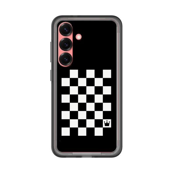 スリムプロテクションプレミアムケース［ Racing checkered flag - レーシングチェッカーフラッグ ］