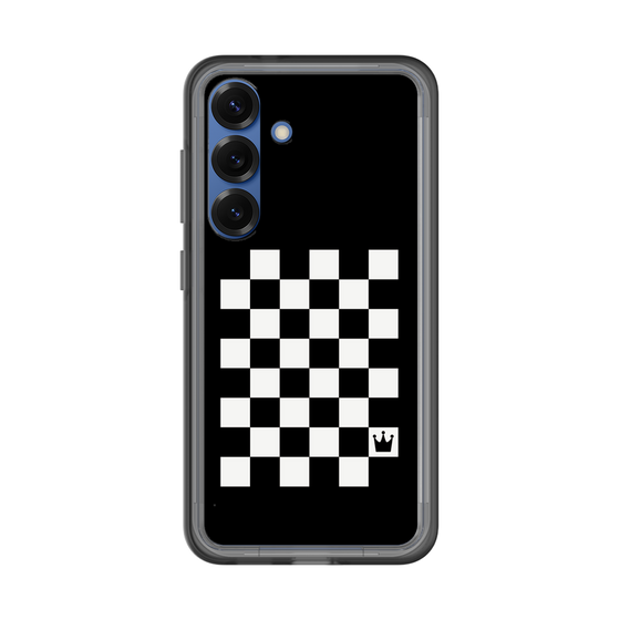 スリムプロテクションプレミアムケース［ Racing checkered flag - レーシングチェッカーフラッグ ］