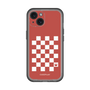 スリムプロテクションプレミアムケース［ Racing checkered flag Red - レーシングチェッカーフラッグ レッド ］