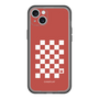 スリムプロテクションプレミアムケース［ Racing checkered flag Red - レーシングチェッカーフラッグ レッド ］