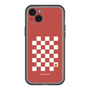 スリムプロテクションプレミアムケース［ Racing checkered flag Red - レーシングチェッカーフラッグ レッド ］