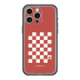 スリムプロテクションプレミアムケース［ Racing checkered flag Red - レーシングチェッカーフラッグ レッド ］