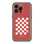 スリムプロテクションプレミアムケース［ Racing checkered flag Red - レーシングチェッカーフラッグ レッド ］