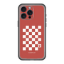 スリムプロテクションプレミアムケース［ Racing checkered flag Red - レーシングチェッカーフラッグ レッド ］