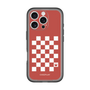 スリムプロテクションプレミアムケース［ Racing checkered flag Red - レーシングチェッカーフラッグ レッド ］