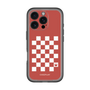 スリムプロテクションプレミアムケース［ Racing checkered flag Red - レーシングチェッカーフラッグ レッド ］