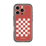 スリムプロテクションプレミアムケース［ Racing checkered flag Red - レーシングチェッカーフラッグ レッド ］