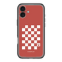 スリムプロテクションプレミアムケース［ Racing checkered flag Red - レーシングチェッカーフラッグ レッド ］