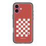 スリムプロテクションプレミアムケース［ Racing checkered flag Red - レーシングチェッカーフラッグ レッド ］