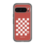 スリムプロテクションプレミアムケース［ Racing checkered flag Red - レーシングチェッカーフラッグ レッド ］