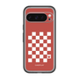 スリムプロテクションプレミアムケース［ Racing checkered flag Red - レーシングチェッカーフラッグ レッド ］