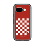 スリムプロテクションプレミアムケース［ Racing checkered flag Red - レーシングチェッカーフラッグ レッド ］