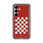スリムプロテクションプレミアムケース［ Racing checkered flag Red - レーシングチェッカーフラッグ レッド ］