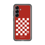 スリムプロテクションプレミアムケース［ Racing checkered flag Red - レーシングチェッカーフラッグ レッド ］