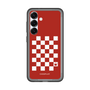 スリムプロテクションプレミアムケース［ Racing checkered flag Red - レーシングチェッカーフラッグ レッド ］